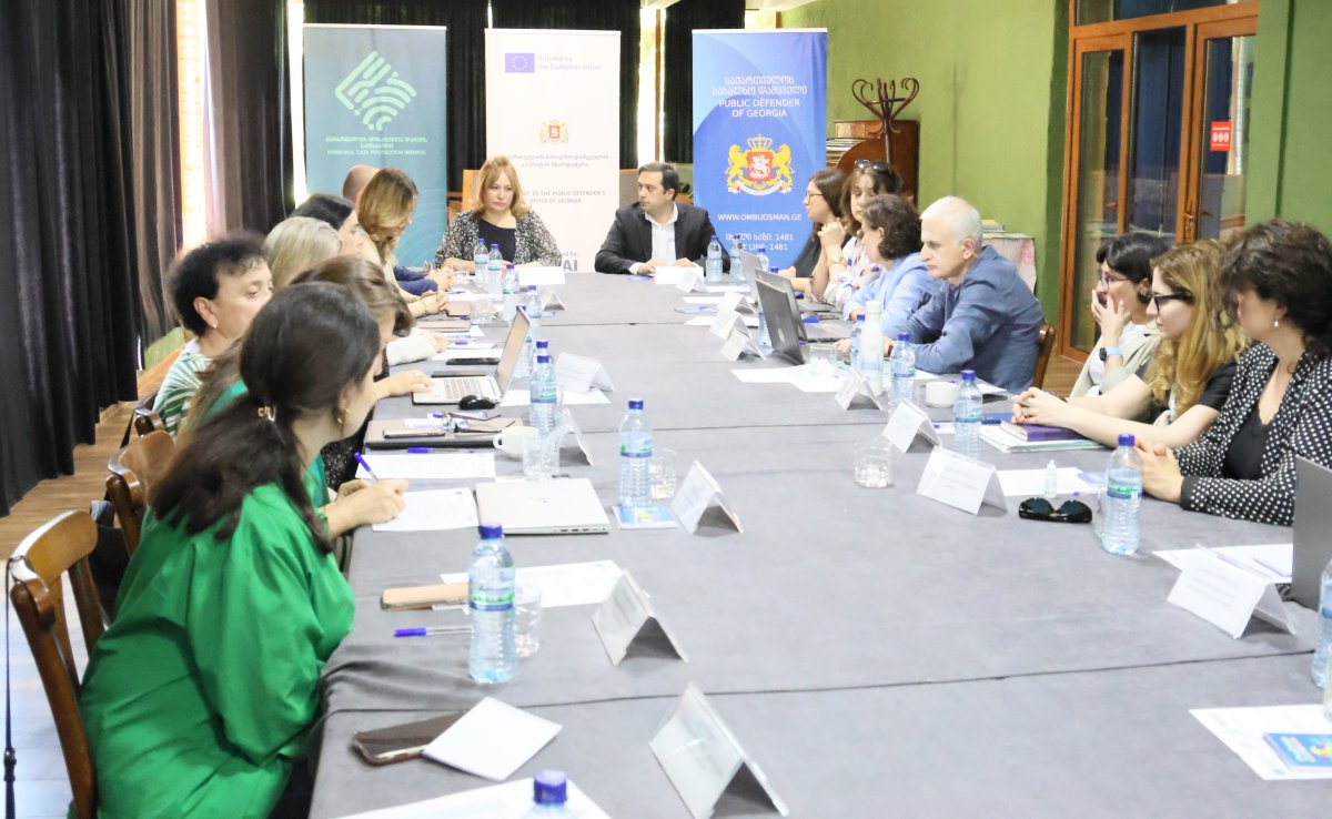 The Office of the Public Defender and the Personal Data Protection Service held a two-day working meeting
