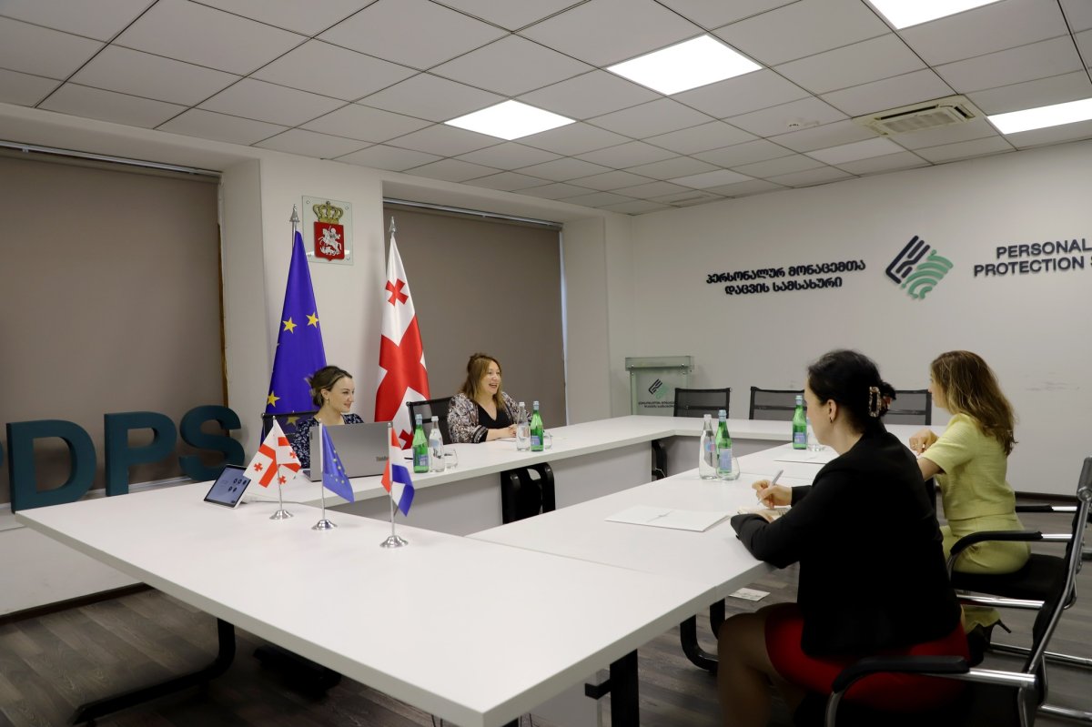 The President of personal Data Protection Service Dr. Dr. Lela Janashvili held a meeting with of the Ambassador Extraordinary and Plenipotentiary of the Kingdom of the Netherlands to Georgia Meline Arakelian
