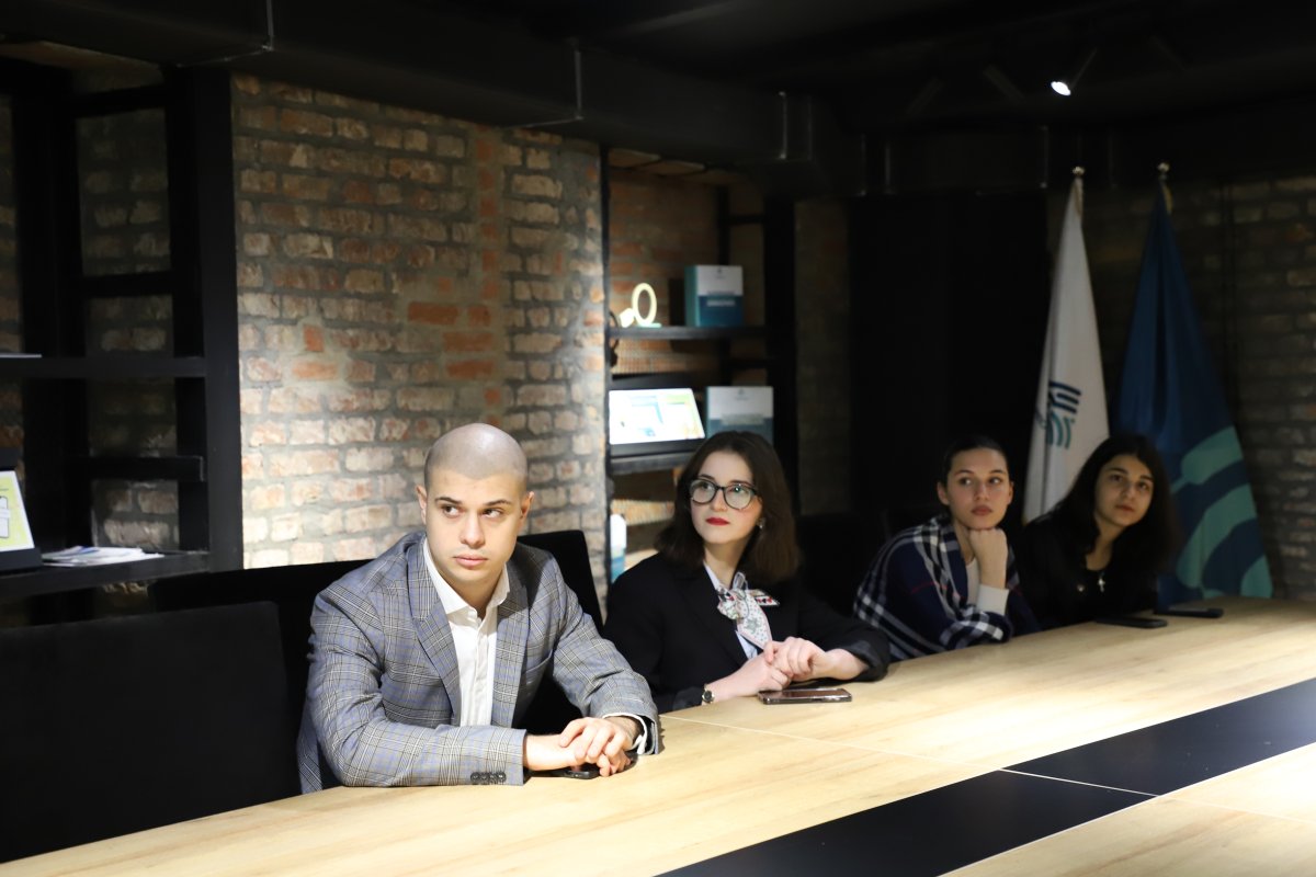 The Representatives of the Personal Data Protection Service of Georgia held an information meeting with students