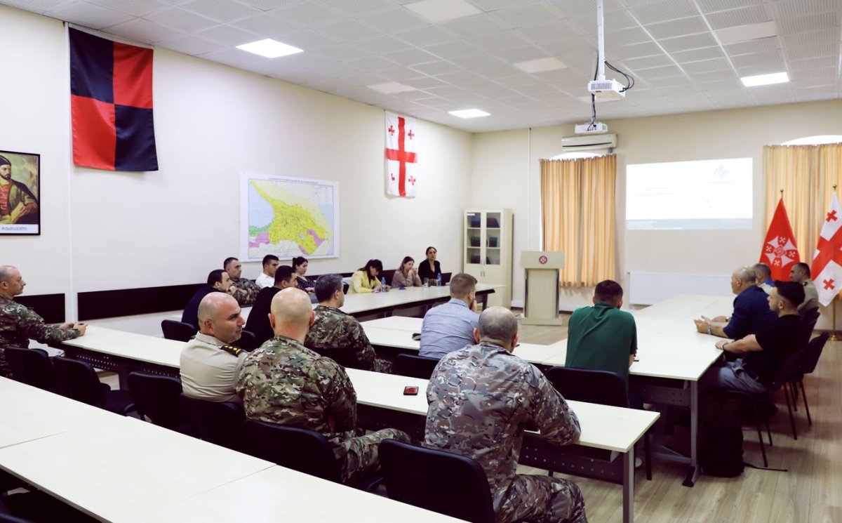 The Personal Data Protection Service of Georgia conducted training on personal data protection issues for master students of the David Aghmashenebeli National Defence Academy of Georgia