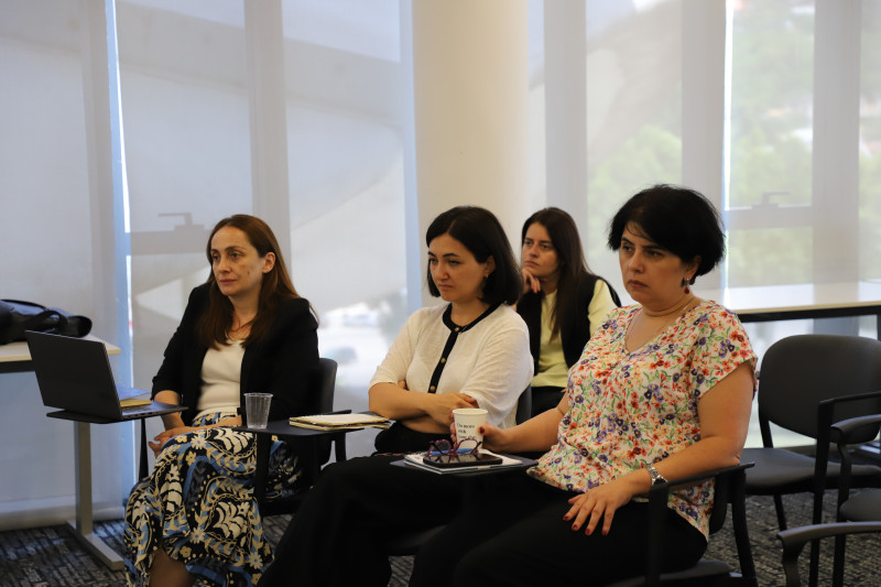 Employees of the Personal Data Protection Service of Georgia conducted trainings for up to 60 people employed in the National Bank of Georgia