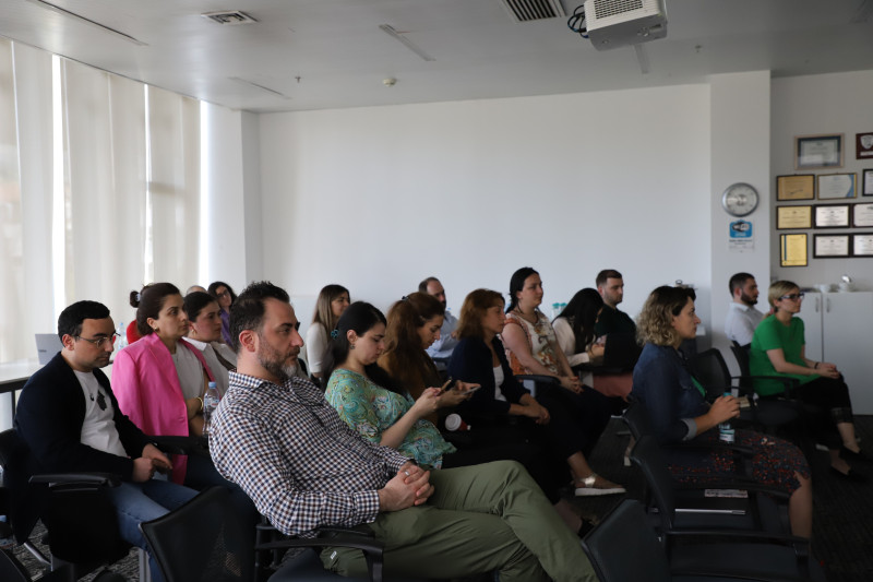 Employees of the Personal Data Protection Service of Georgia conducted trainings for up to 60 people employed in the National Bank of Georgia