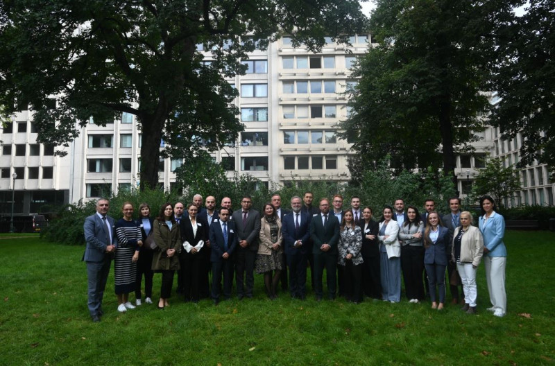 Employees of the Personal Data Protection Service participated in a week of working meetings in Brussels